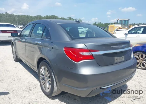 2012 Chrysler 200 Limited from USA, damaged, VIN 1C3CCBCB1CN308772